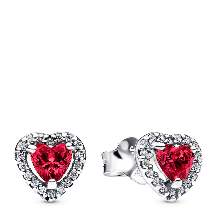 pendientes-de-boton-corazon-elevado-rojo