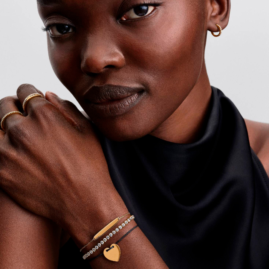 bracelet-personnalisable-cordon-noir-avec-fermoir-coulissant