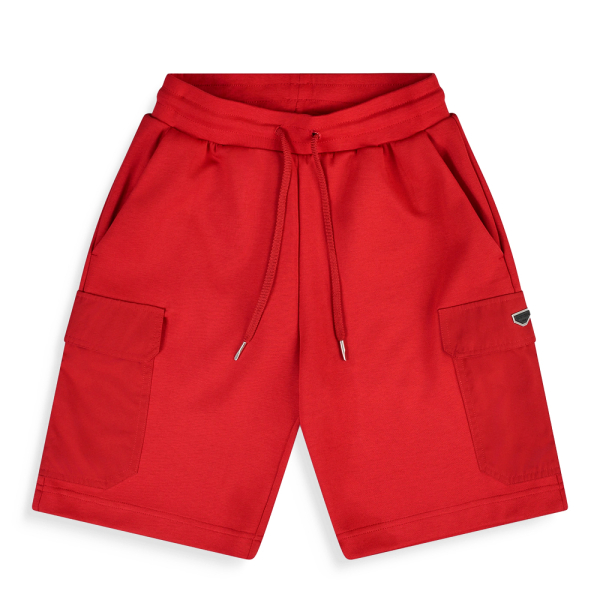 Antony Morato Pantalons Rouge - Short en interlock coupe classique - M - Ref 67 €
