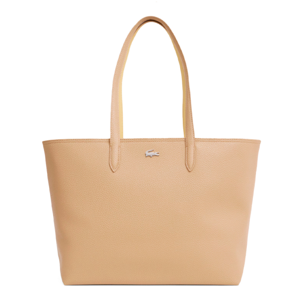 Lacoste Sac fourre-tout zipp Anna - U Beige- Ref 95 €