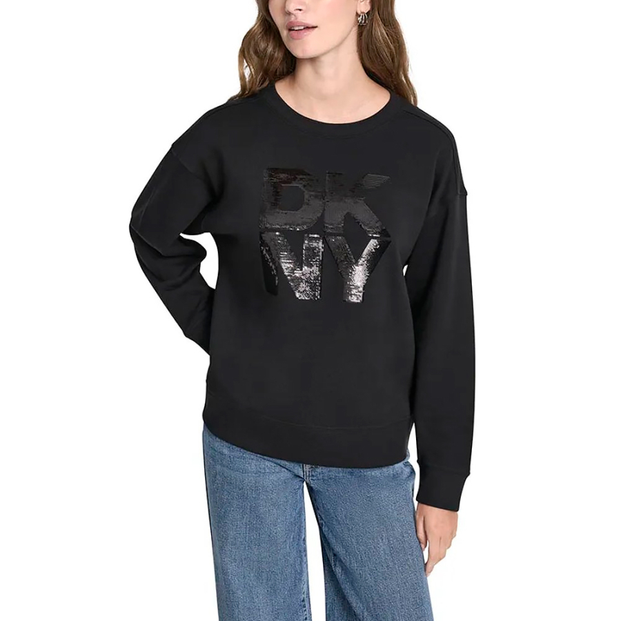 sequin-logo-sweatshirt