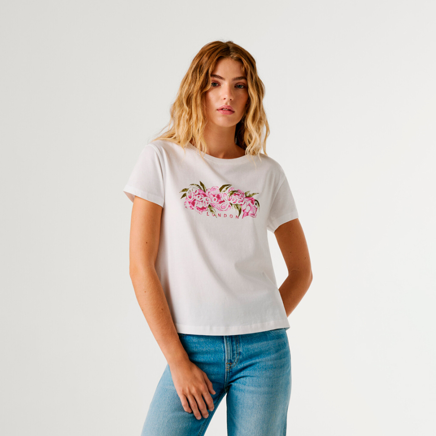 t-shirt-con-logo-floreale-stampato