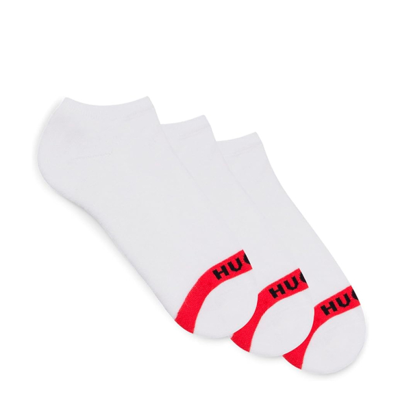 Hugo Boss Chaussettes Blanc - Lot de 3 chaussettes invisibles avec logo - 39-42 - Ref 16 €