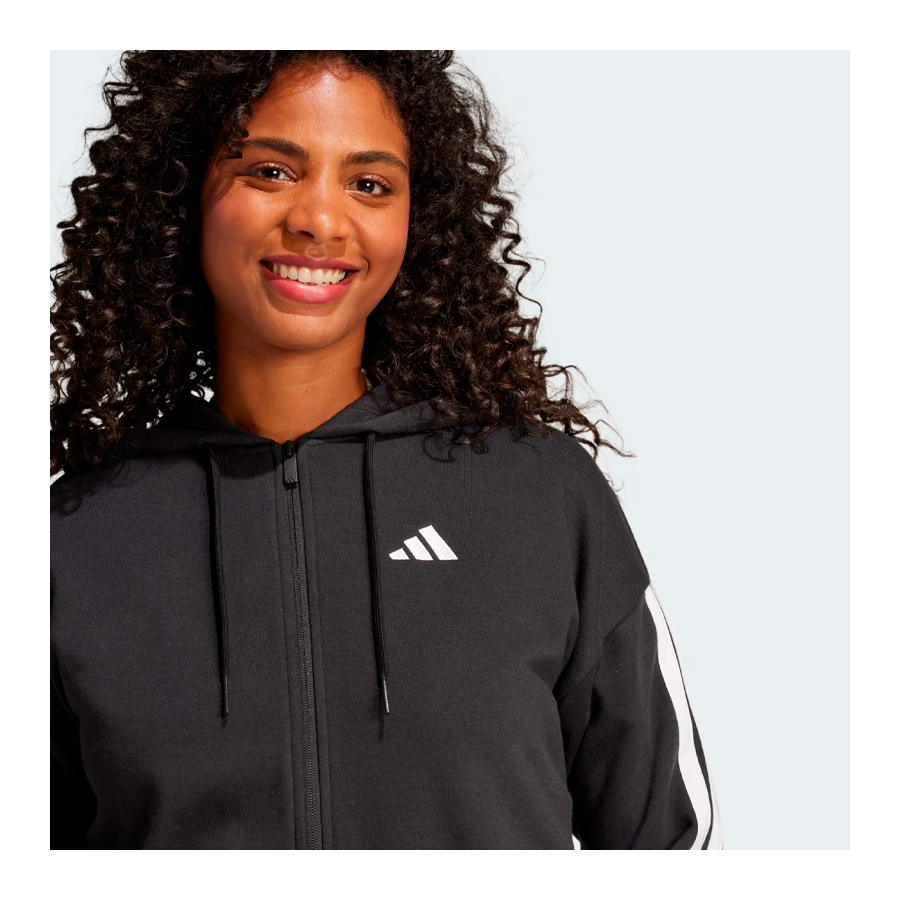 jaqueta-com-capuz-essentials-french-terry-3-stripes