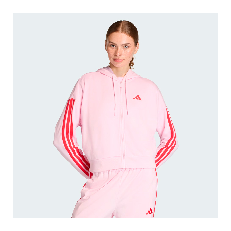 chaqueta-con-capucha-essentials-french-terry-3-bandas