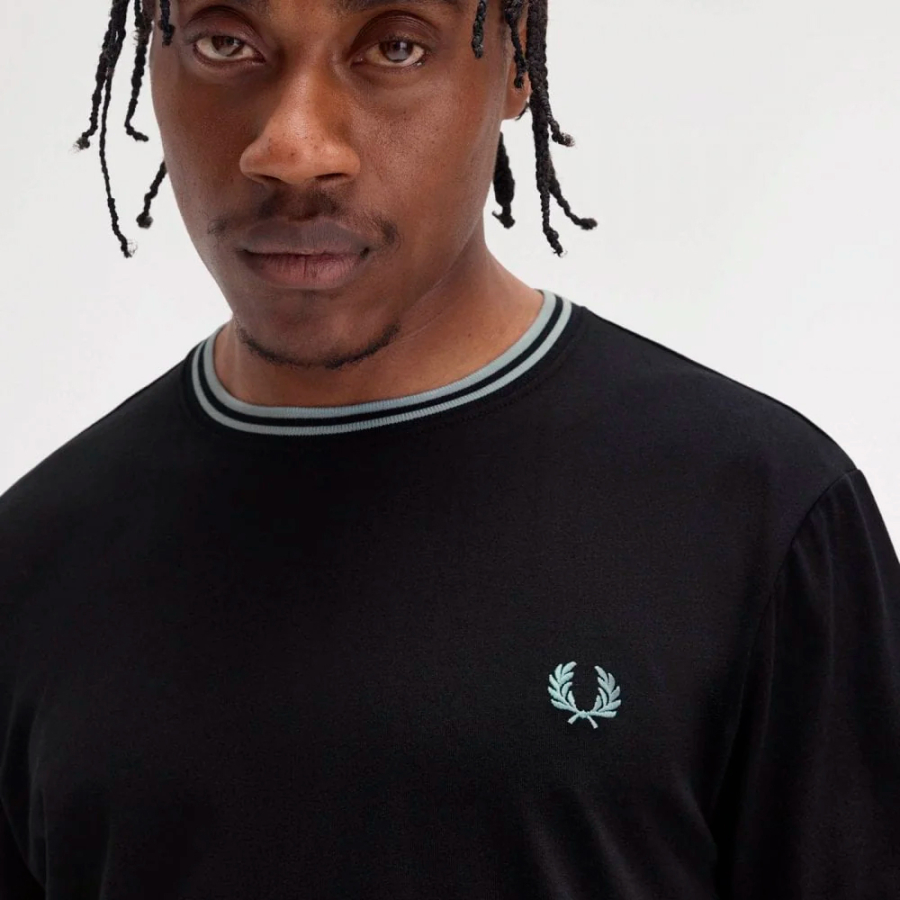 t-shirt-with-two-stripe-trim t-shirt-with-two-stripe-trim