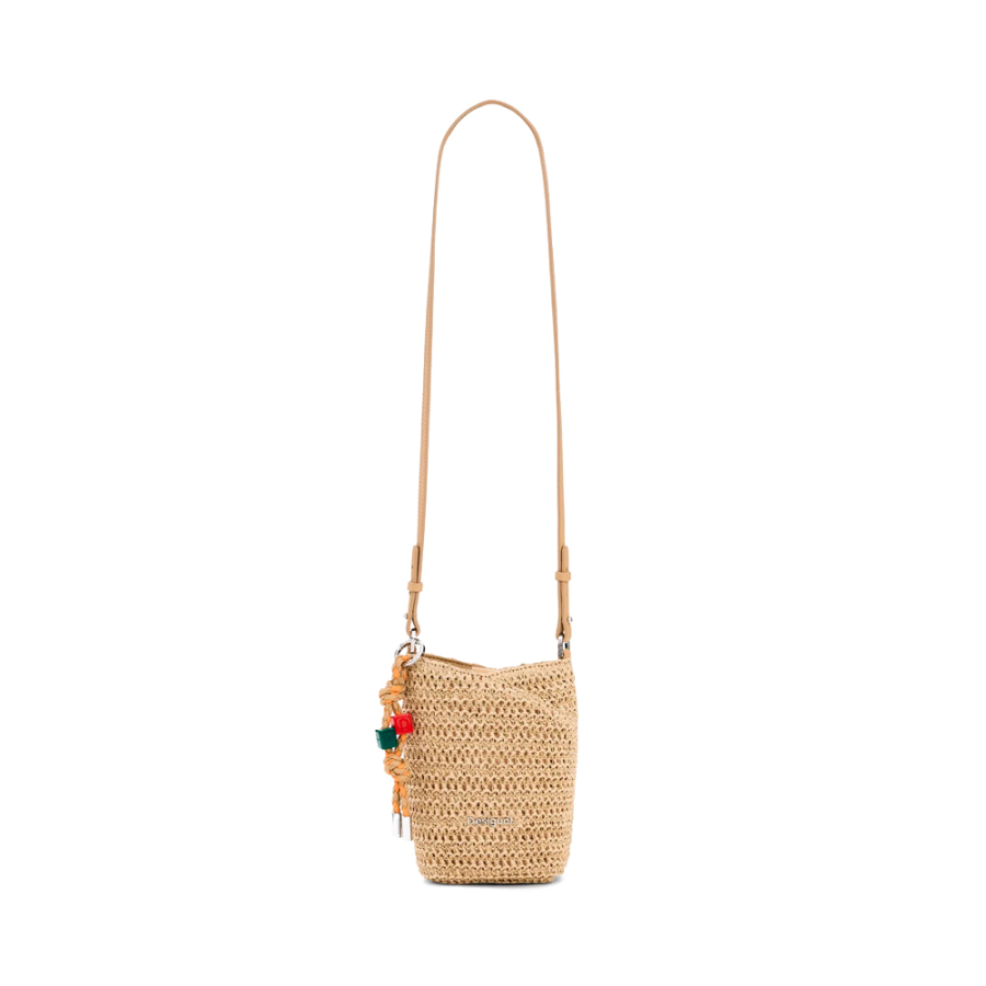 raffia-charms-mobile-phone-wallet raffia-charms-mobile-phone-wallet