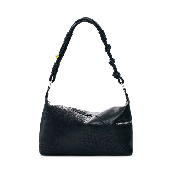 Desigual sac brod moyen - U Noir- Ref 49 €