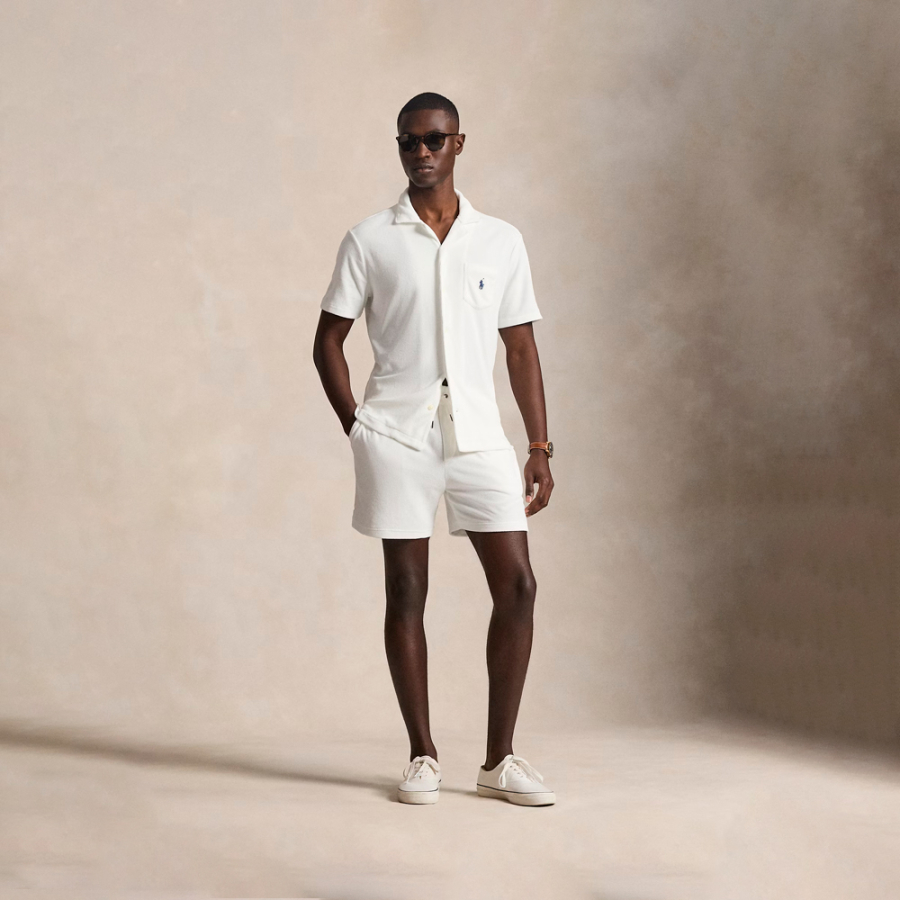 terry-cloth-drawstring-shorts