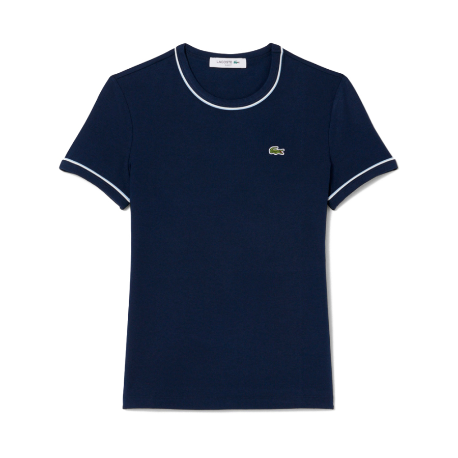 t-shirt-in-maglia-jersey-con-finiture-a-contrasto