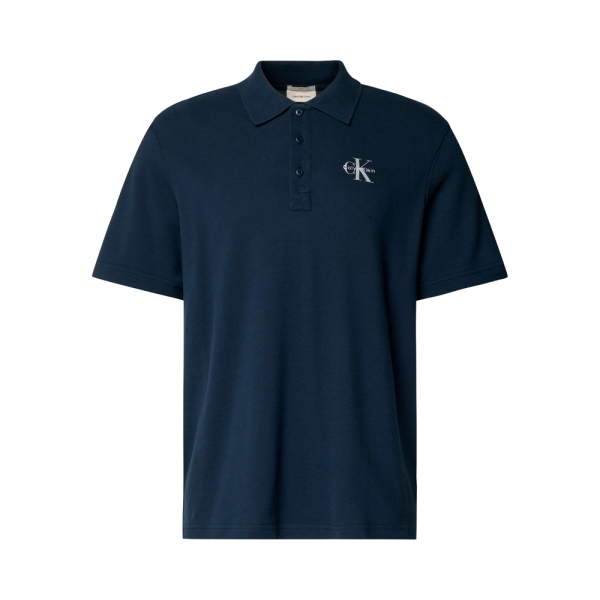 Calvin Klein Polos Bleu marine - Polo Easy Monologo Casual - XL - Ref 56 €