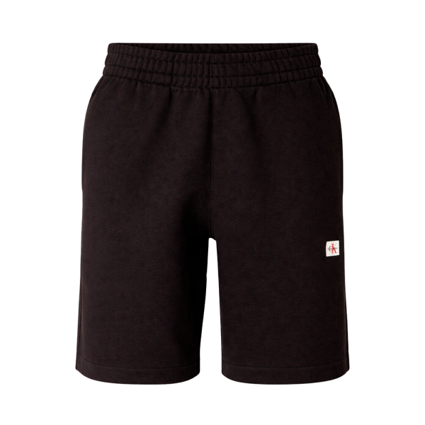 Calvin Klein Pantalons Noir - Short de sport en molleton de coton avec logo - L - Ref 49 €