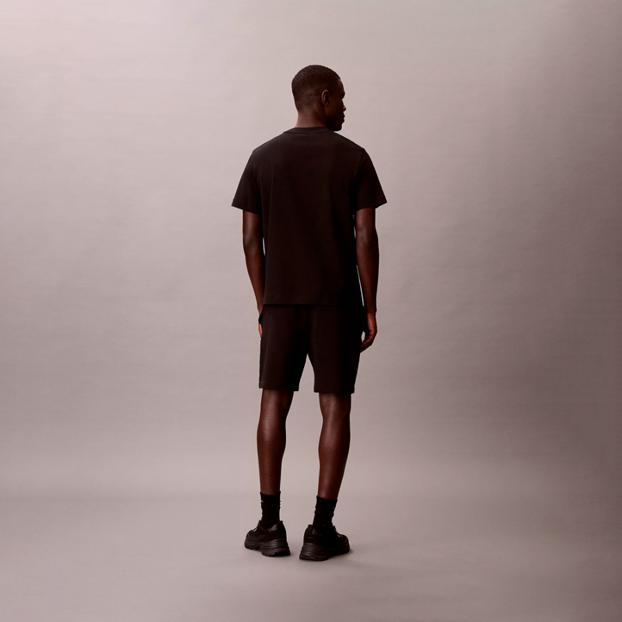 short-de-sport-en-molleton-de-coton-avec-logo