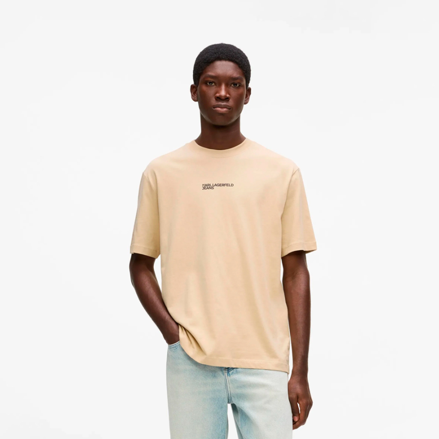 t-shirt-avec-logo-encadre-coupe-classique t-shirt-avec-logo-encadre-coupe-classique