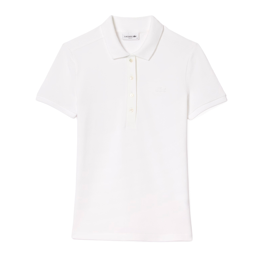polo-da-donna-lacoste-in-pique-di-cotone-elasticizzato