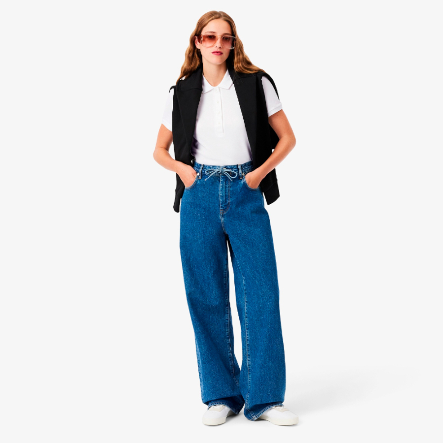 lacoste-damen-poloshirt-aus-stretch-baumwollpique