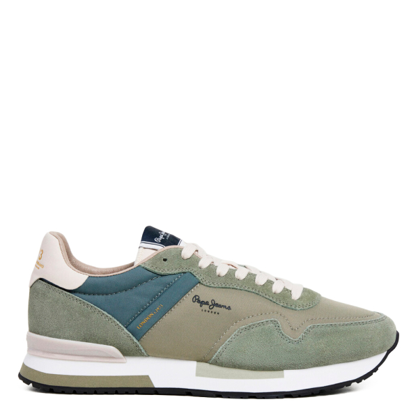 Pepe Jeans Baskets en cuir avec dtails en daim - 42 Multicolore- Ref 67 €