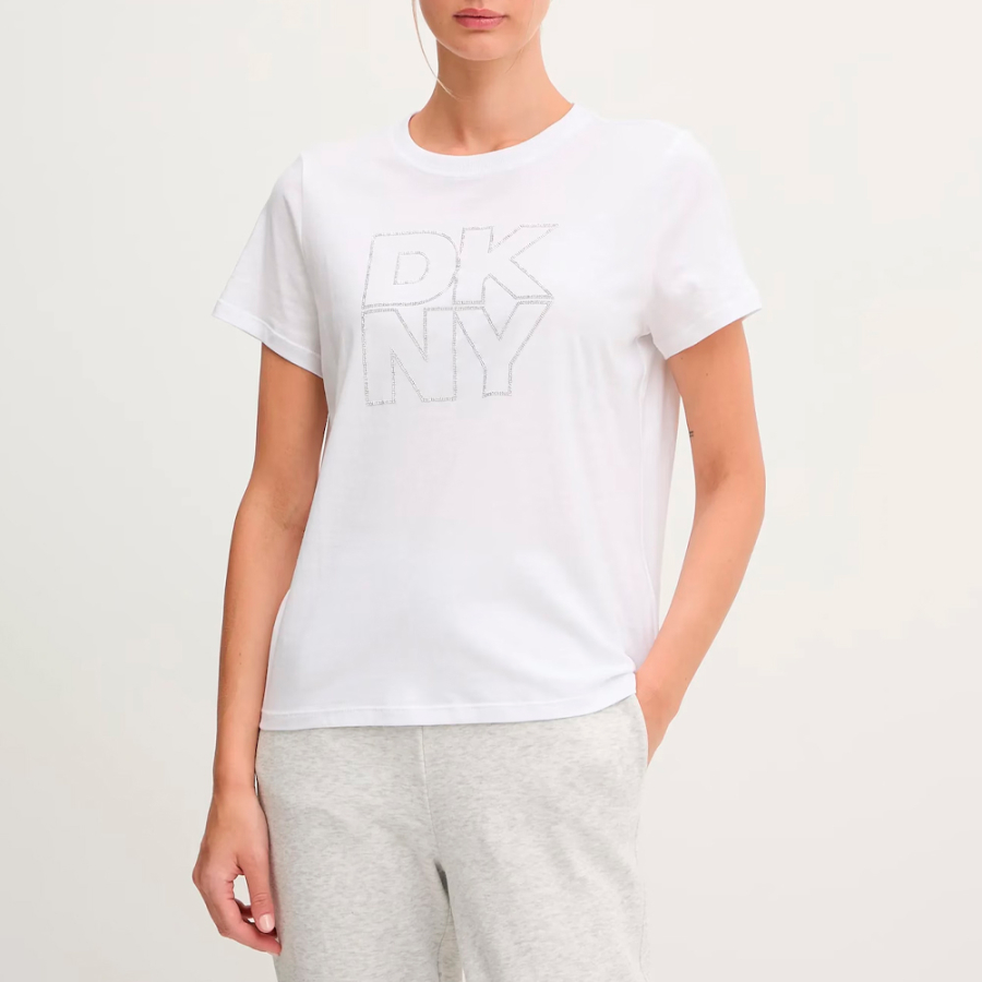 t-shirt-avec-logo-strass-contour