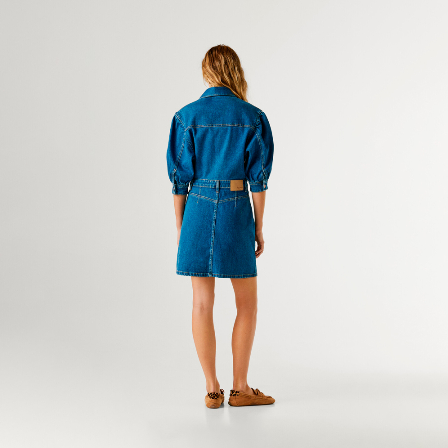 vestido-corto-denim-fit-regular vestido-corto-denim-fit-regular