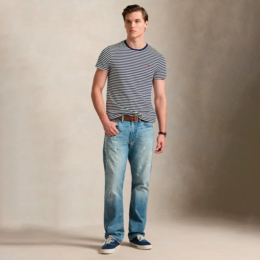 crew-neck-striped-t-shirt