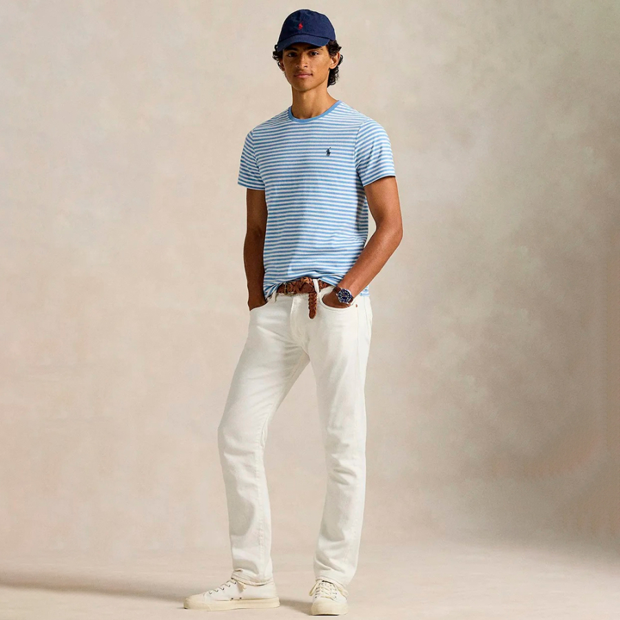 t-shirt-a-righe-con-scollo-rotondo