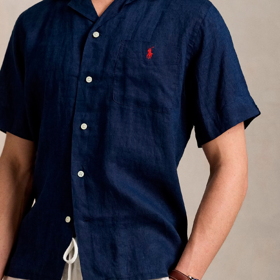 camicia-da-campeggio-in-lino-dal-taglio-classico