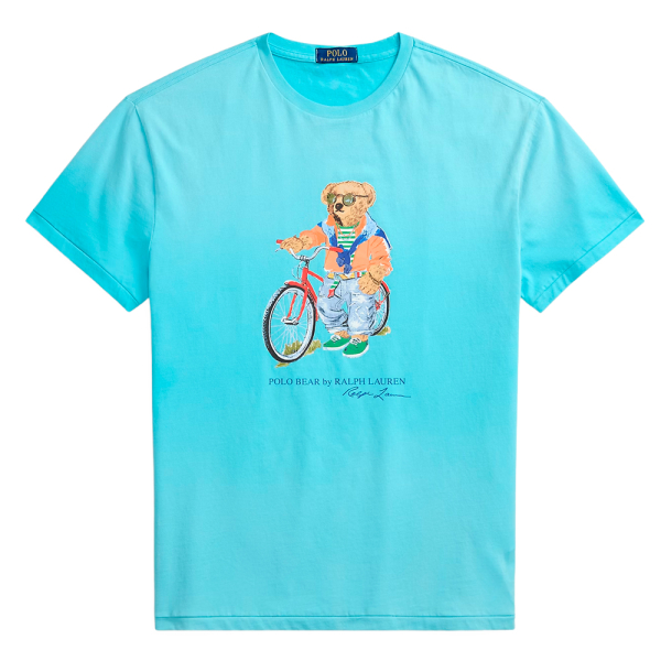 Ralph Lauren T-shirts Bleu - T-shirt Polo Bear coupe ajuste - S - Ref 94 €