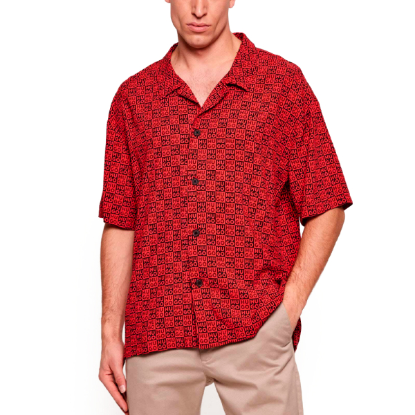 Hugo Boss T-shirts Rouge - CAMISABEACH TENUE DCONTRACTE - S - Ref 90 €