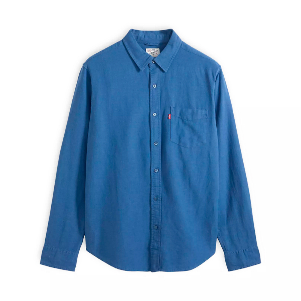 Levis T-shirts Bleu - Chemise poche coucher de soleil - M - Ref 62 €