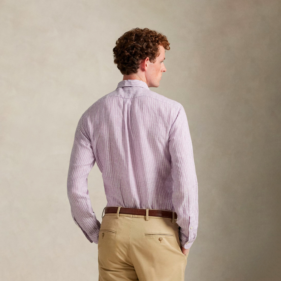 chemise-en-lin-rayee-sur-mesure