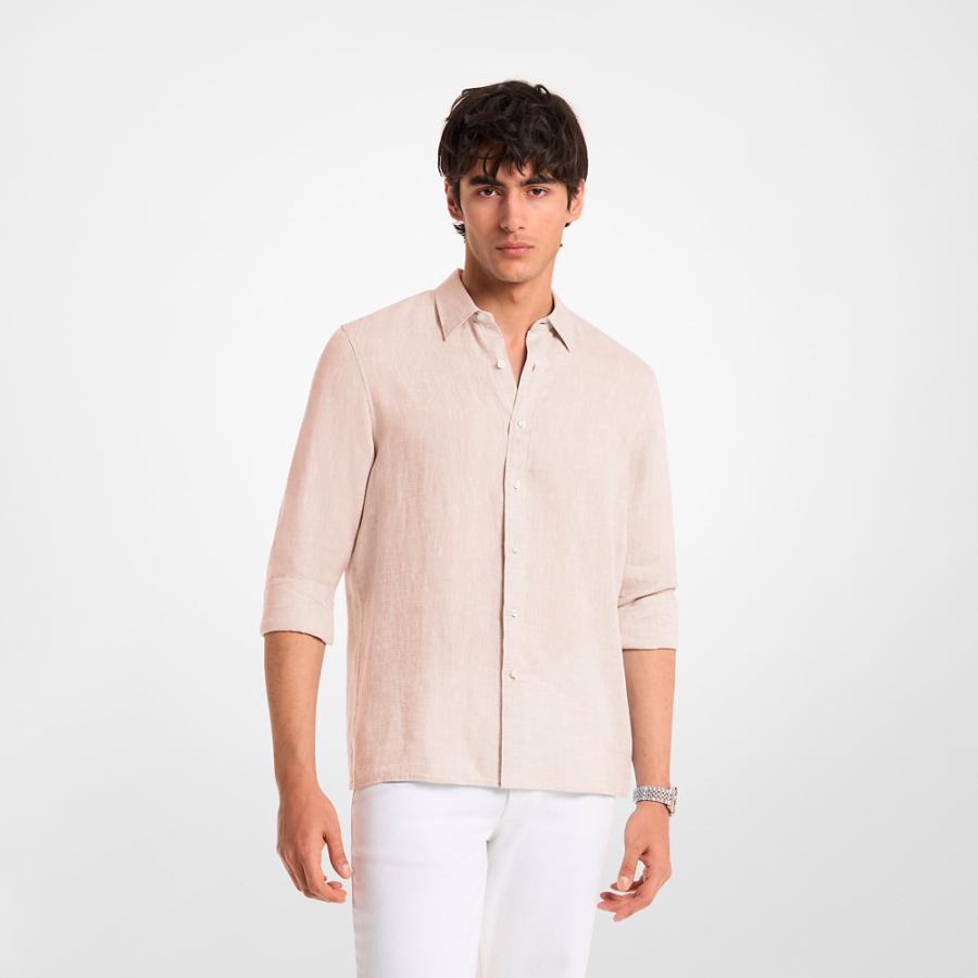 camisa-de-linho-de-corte-classico