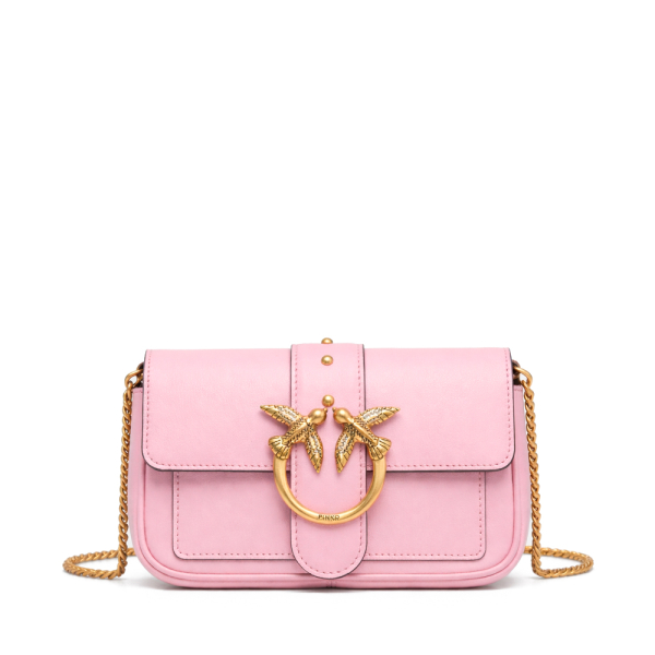 Pinko Sac main Love One Pocket Vitello - U Rose- Ref 260 €