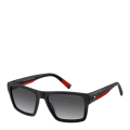 OIT/9O-BLACK RED/DARK GREY SHADED