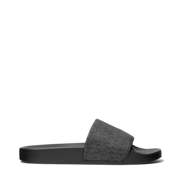 Michael Kors Tongs Jake avec logo - 42 Noir- Ref 62 €