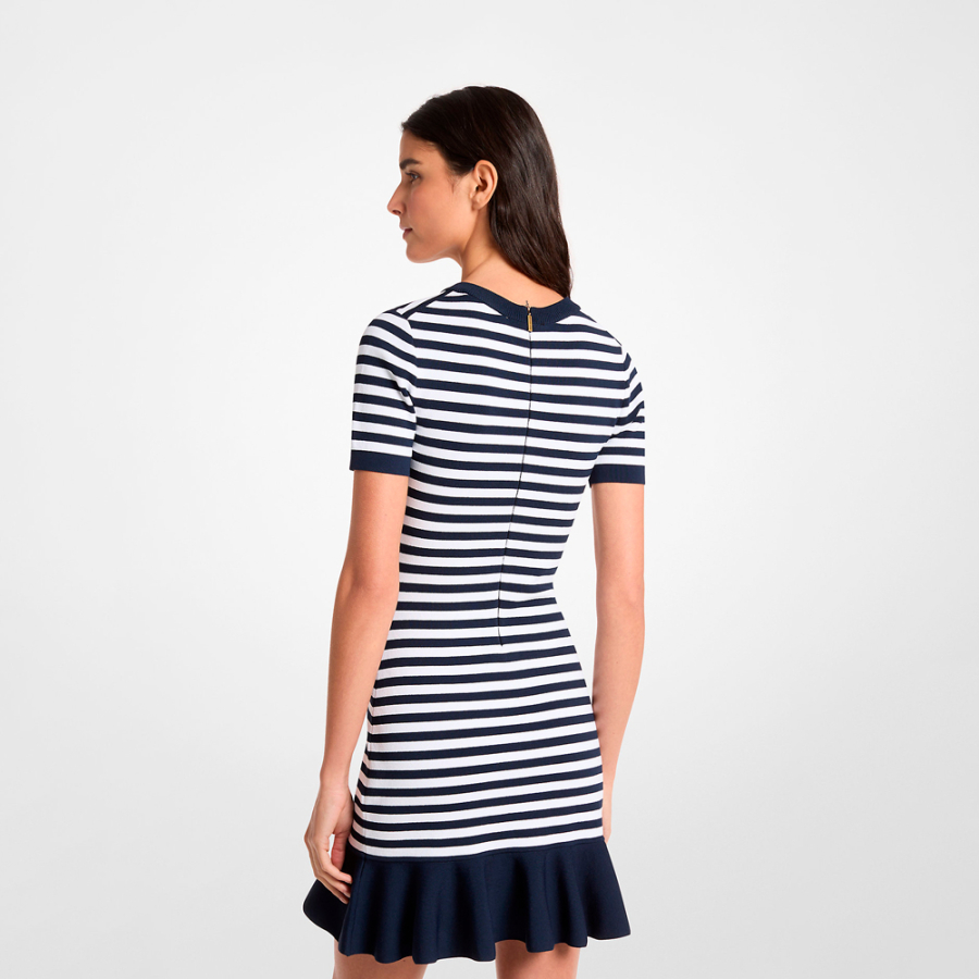 robe-evasee-a-rayures