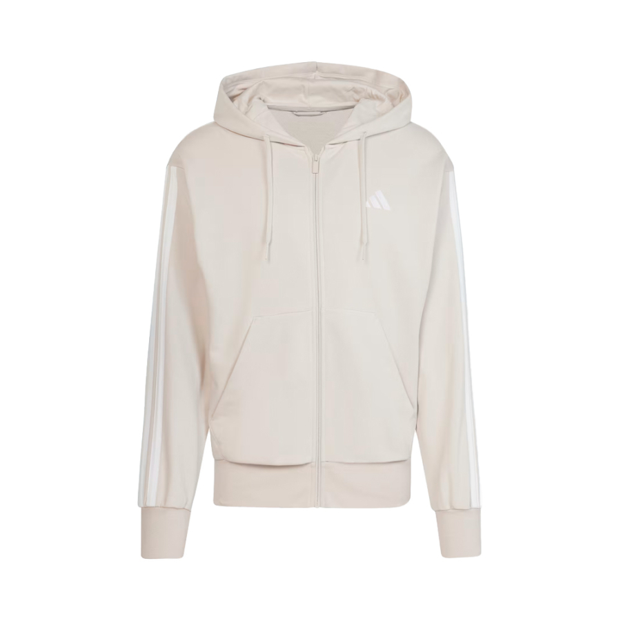 sweat-a-capuche-zippe-essentials-3-stripes-en-molleton-francais sweat-a-capuche-zippe-essentials-3-stripes-en-molleton-francais