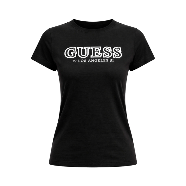 Guess T-shirts hauts et polos Noir - T-shirt Ketty - XS - Ref 28 €