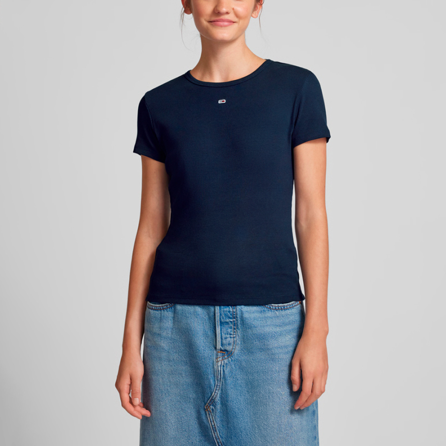 t-shirt-a-col-rond-cotele-slim