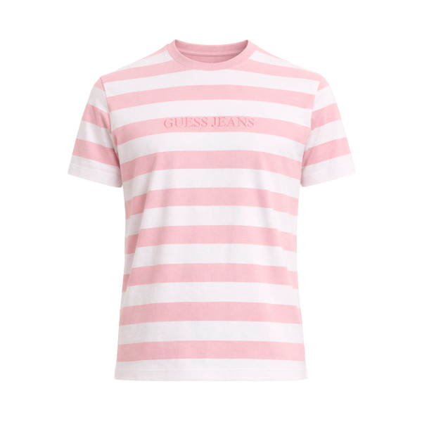 Guess T-shirts Blanc Rose - T-shirt ray avec logo - S - Ref 32 €