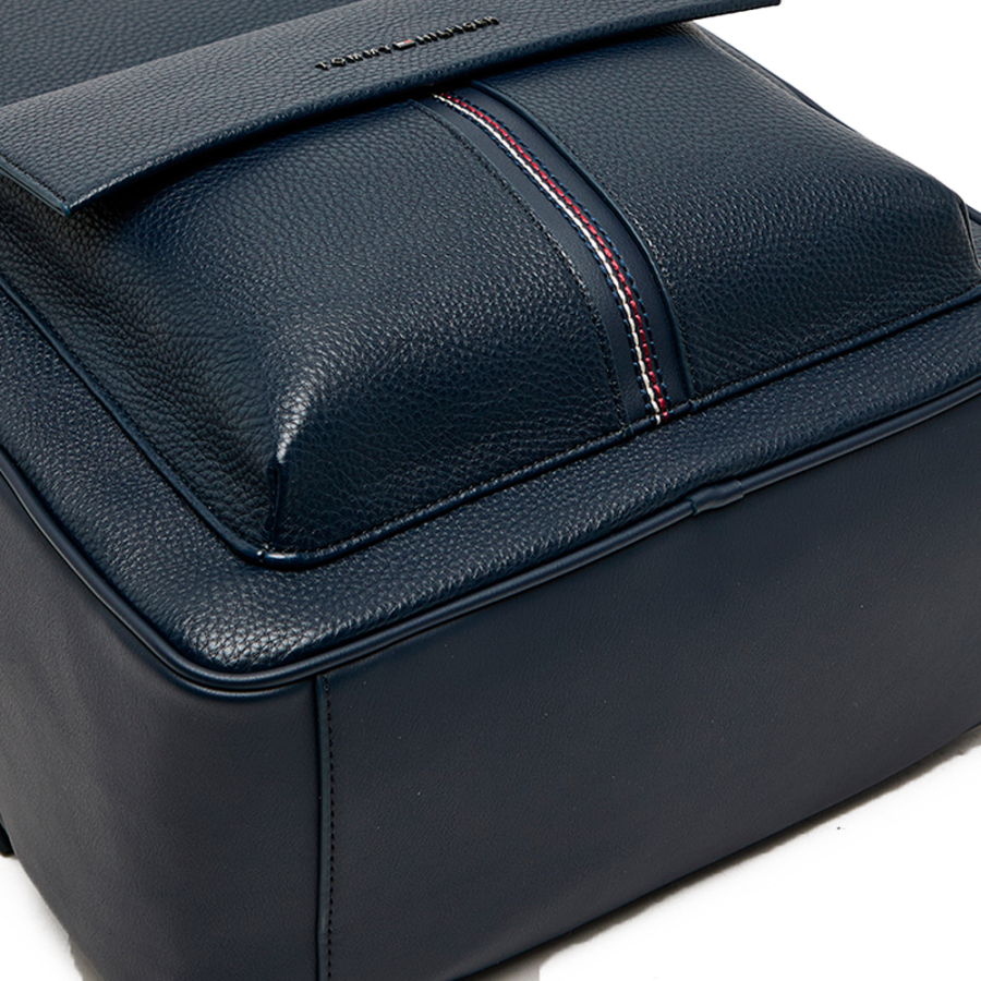 textured-backpack-with-flap-pocket