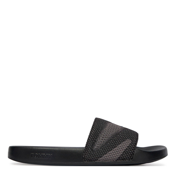 Tommy Hilfiger Sandales enfiler Jacquard - 43 Noir- Ref 35 €