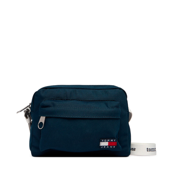 Tommy Hilfiger Sac bandoulire essentiel avec inscription - U Bleu marine- Ref 49 €