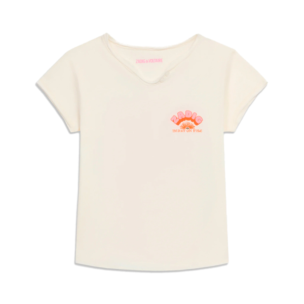 Zadig Voltaire T-shirts et tops Blanc - T-shirt de boxe pour enfants - 14 - Ref 32 €