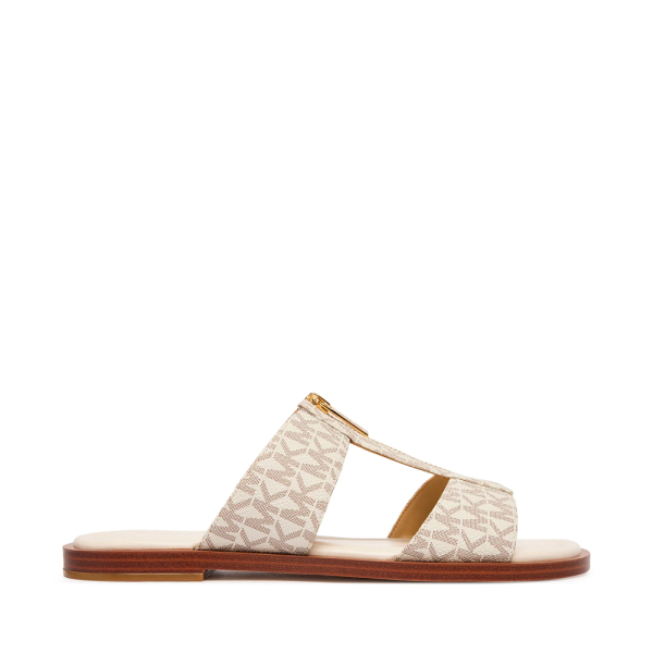 Michael Kors sandale logo Berkley Signature - 39 Crme- Ref 81 €