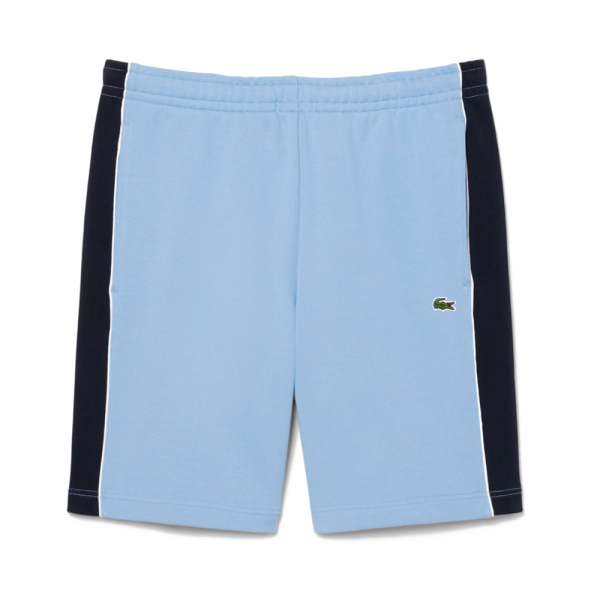 Lacoste Pantalons Bleu - Short en polaire coupe classique avec blocs de couleur - XL - Ref 60 €