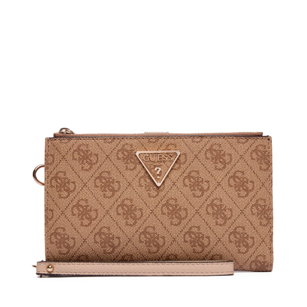 Guess Portefeuille Laurel II double fermeture clair - U Beige- Ref 49 €