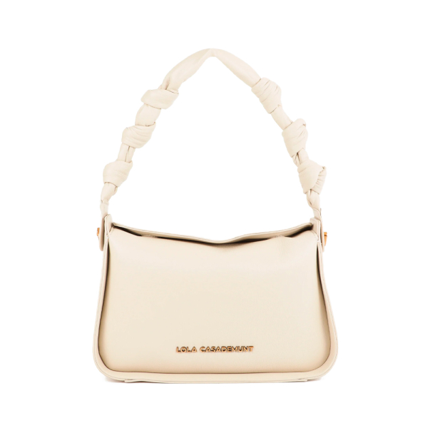 Lola Casademunt Mini sac bandoulire avec anse noue - U Blanc- Ref 69 €