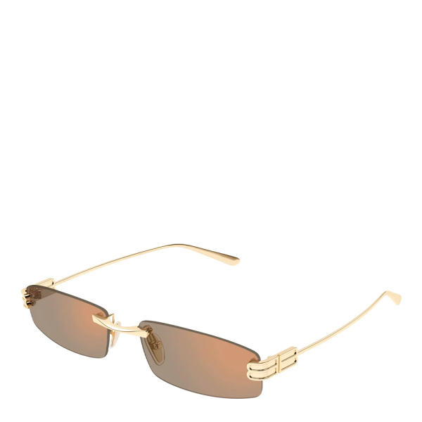 Balenciaga Lunettes de soleil BB0488S - 57 Dor Brun- Ref 326 €