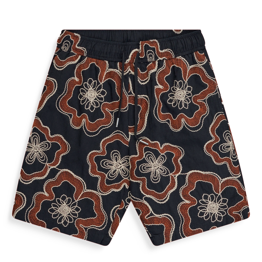 regular-fit-shorts-with-floral-print