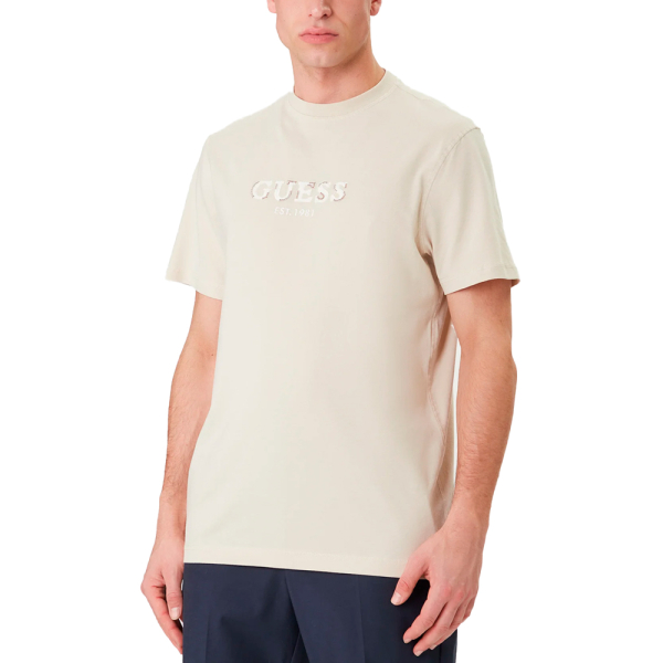 Guess T-shirts Beige - T-shirt logo - S - Ref 25 €